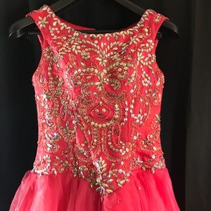 Formal Pink Dress Gown